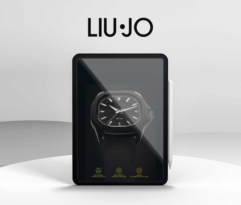 Projet pour Liujo, client de CPL Design, agence spécialisée en design produit, marque et dessins horlogers