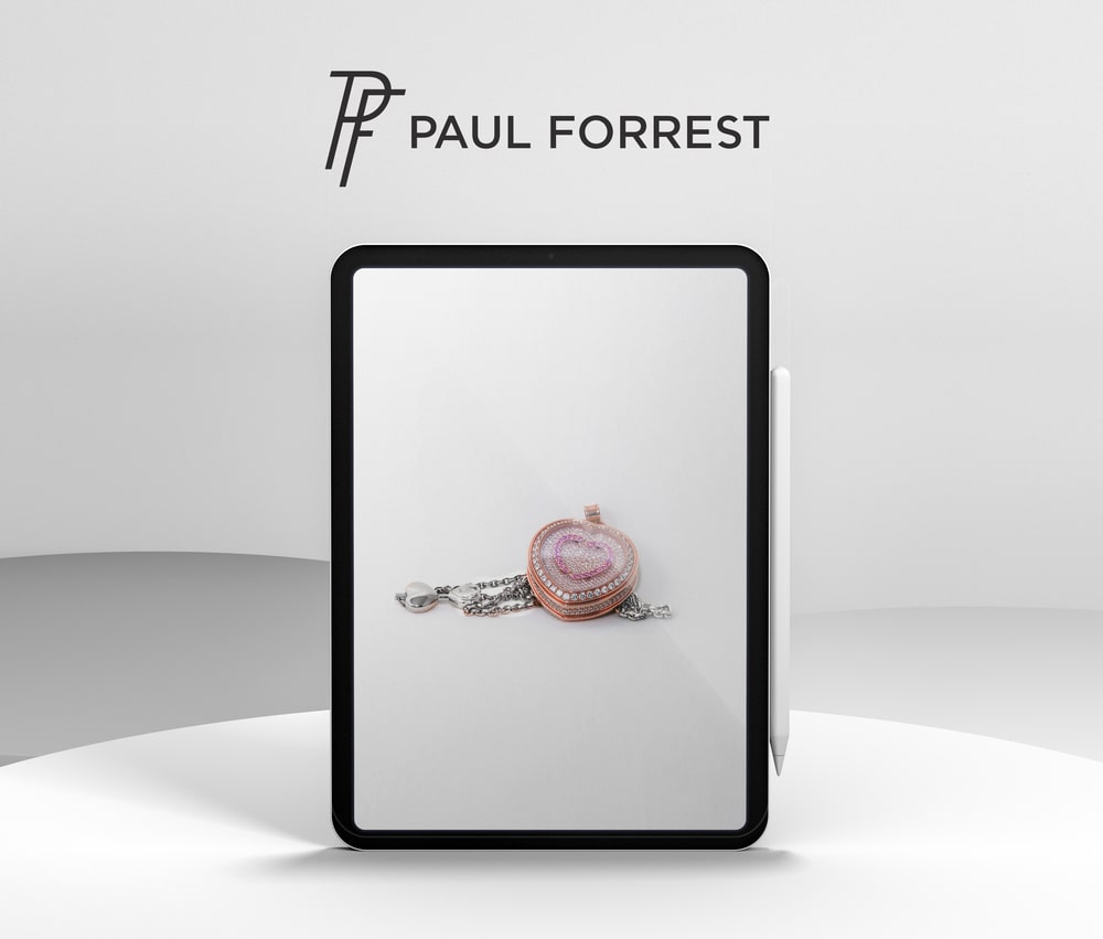Projet pour Paul Forrest, client de CPL Design, agence spécialisée en design produit, marque et dessins horlogers
