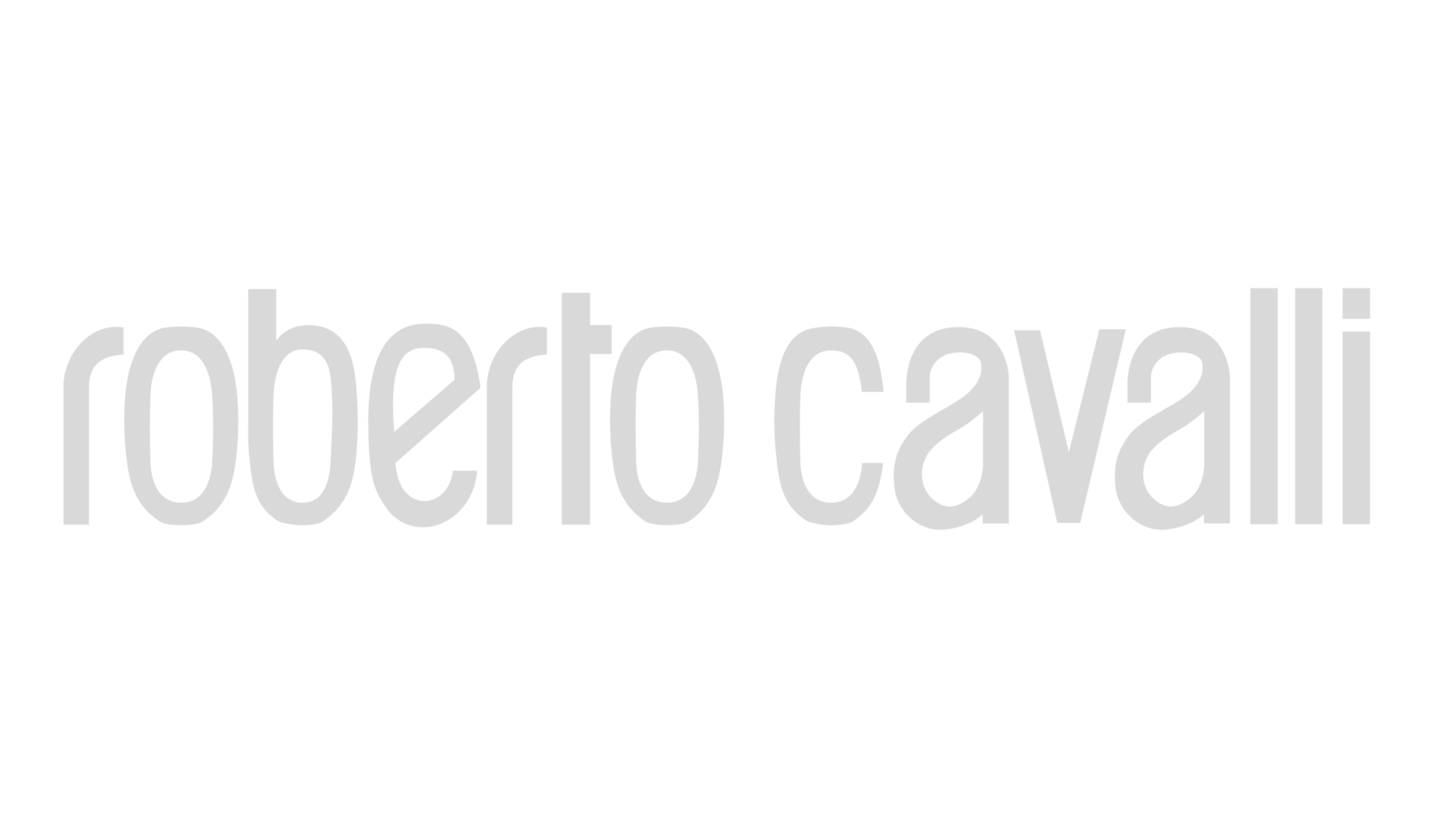 Logo de Roberto Cavalli, client de CPL Design, agence spécialisée en design produit, marque et dessins horlogers