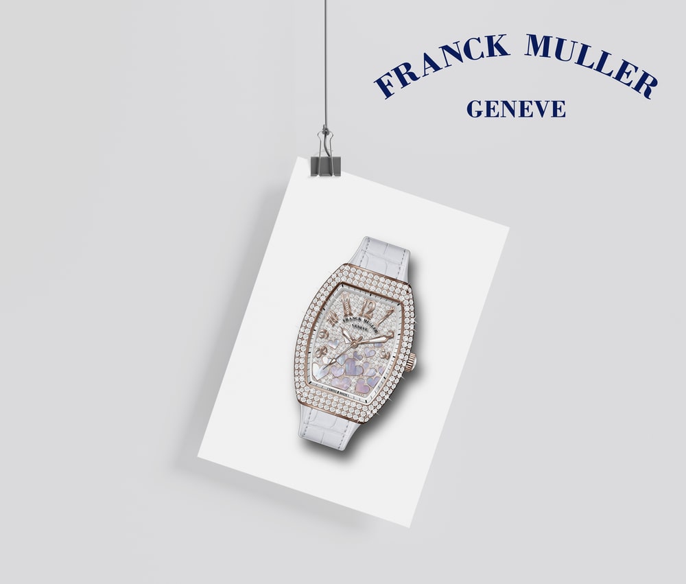 Projet pour Franck Muller, client de CPL Design, agence spécialisée en design produit, marque et dessins horlogers
