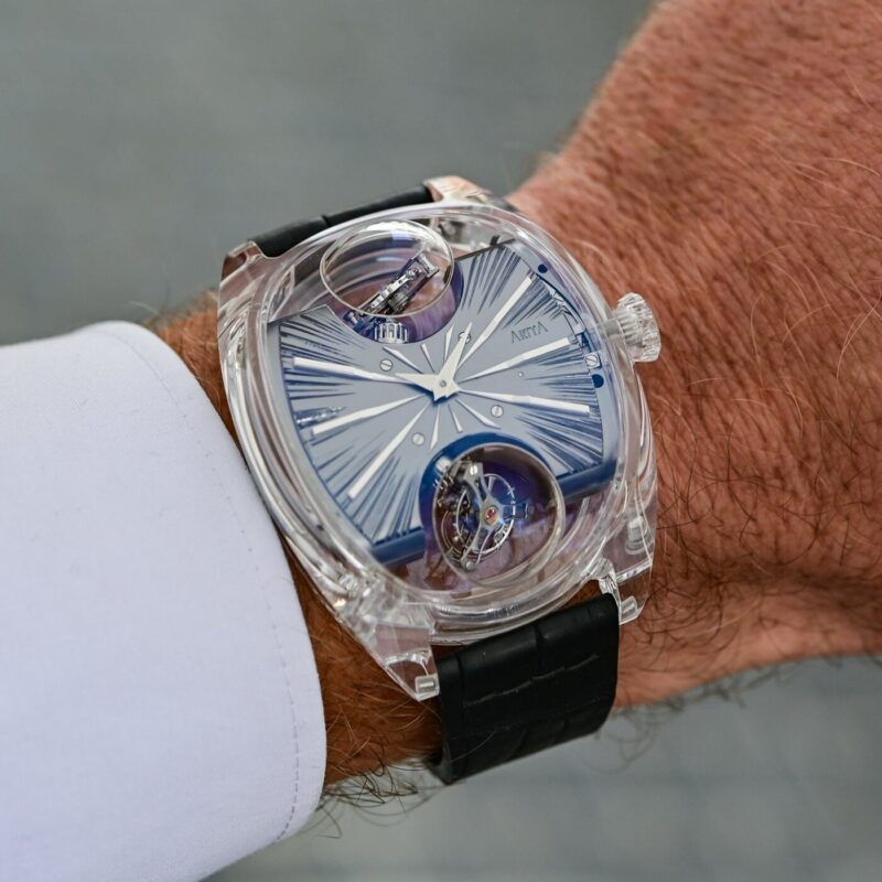 ArtyA Complexity Métiers d’Art: Hand-Finishing Meets a Double Inclined Tourbillon Case Design