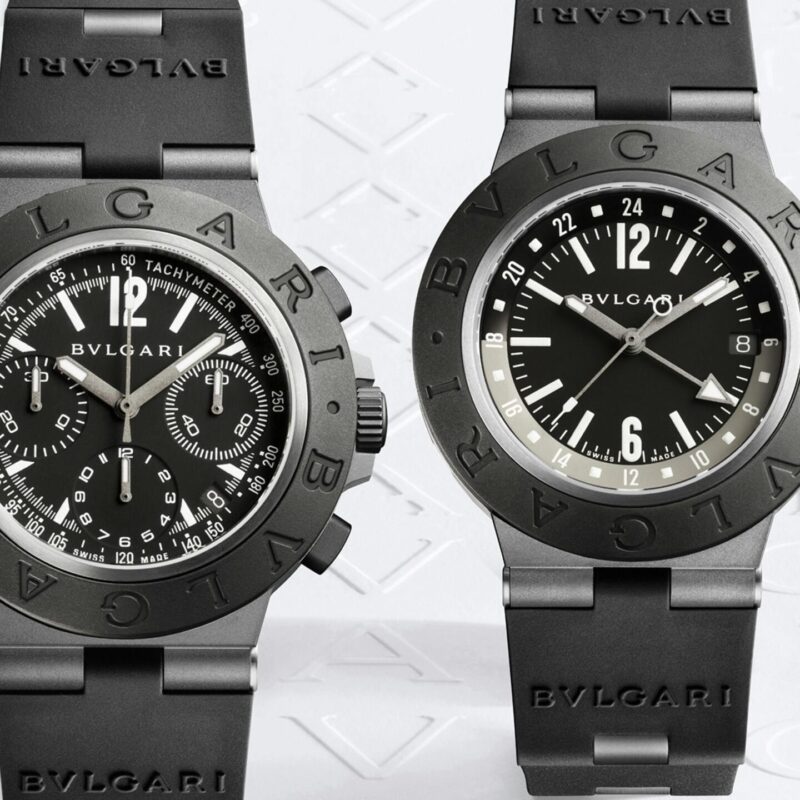Bulgari Titanio Chronograph and GMT: How Titanium Reshapes the Brand’s Sport Watch Case Design