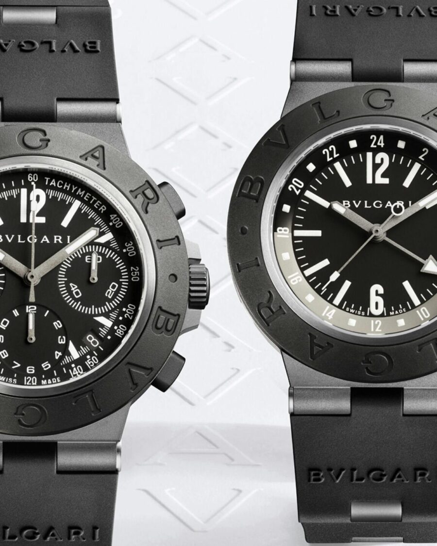 Bulgari Titanio Chronographe et GMT: comment le titane redéfinit le design du boîtier sport de la maison