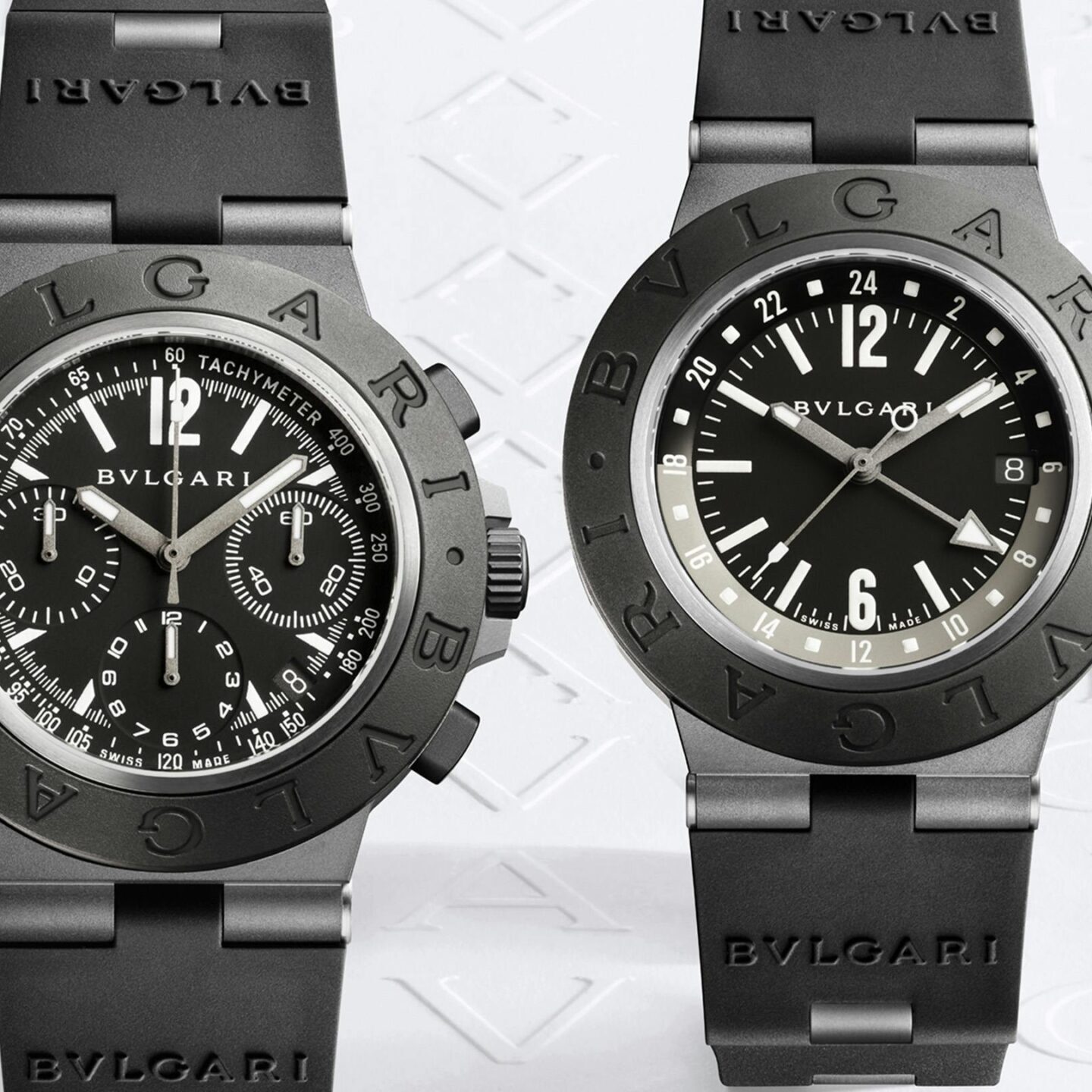 Bulgari Titanio Chronographe et GMT: comment le titane redéfinit le design du boîtier sport de la maison