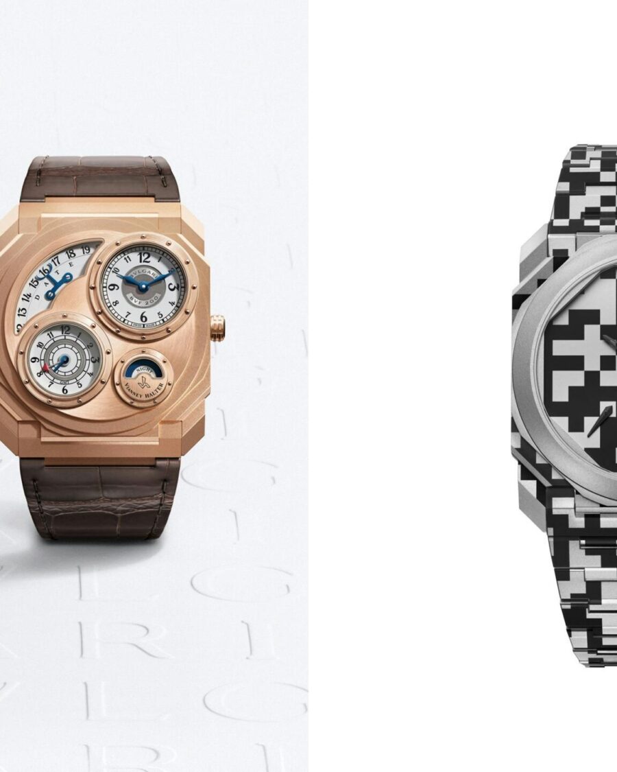 Bulgari Octo Finissimo Dual Time x Vianney Halter: Ultra-Thin Case Design Meets Antiqua Dial Architecture