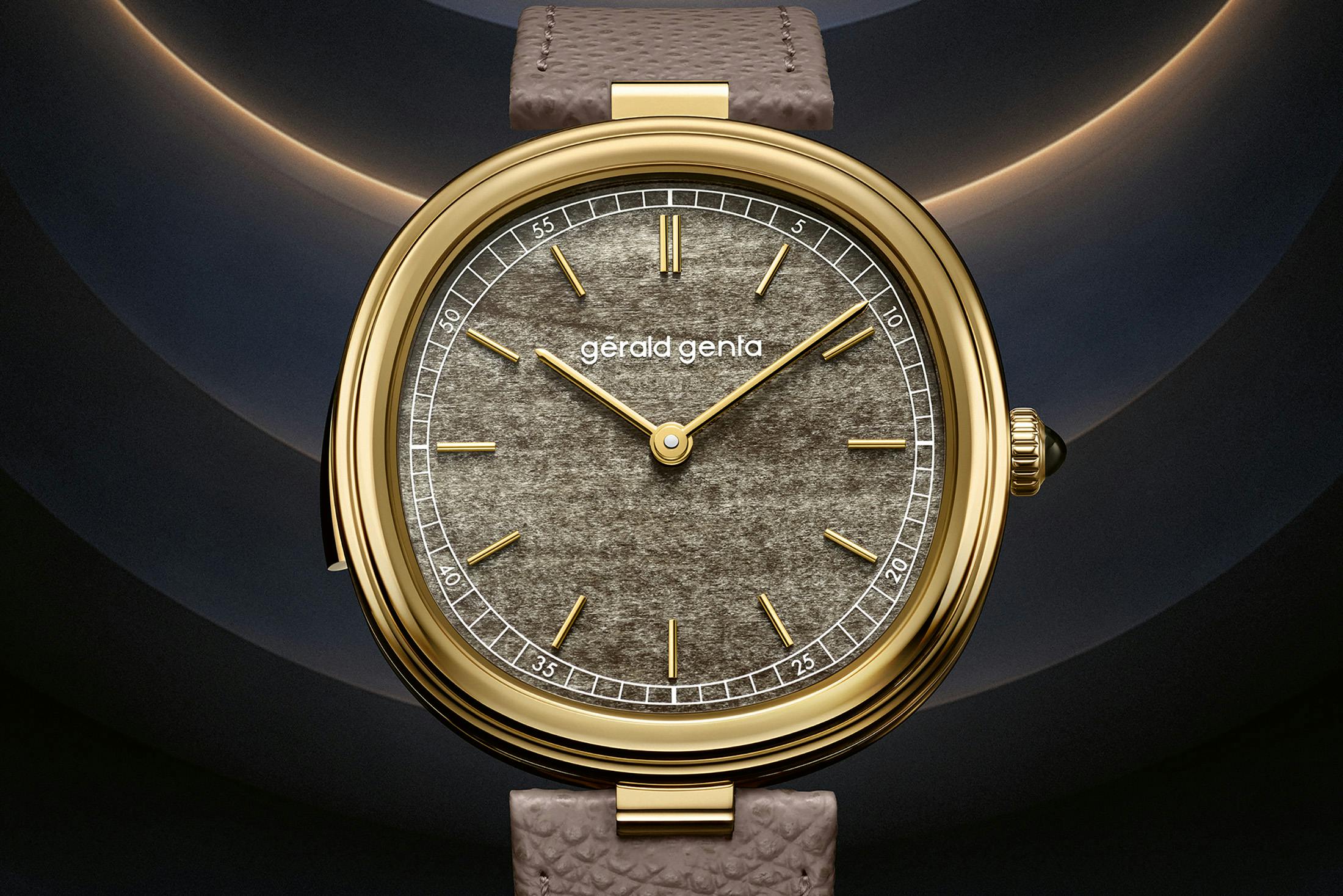 Gérald Genta Geneva Minute Repeater Golden Obsidian: Case Design, Obsidian Dial, and Acoustic Engineering - view 2 (Hodinkee)