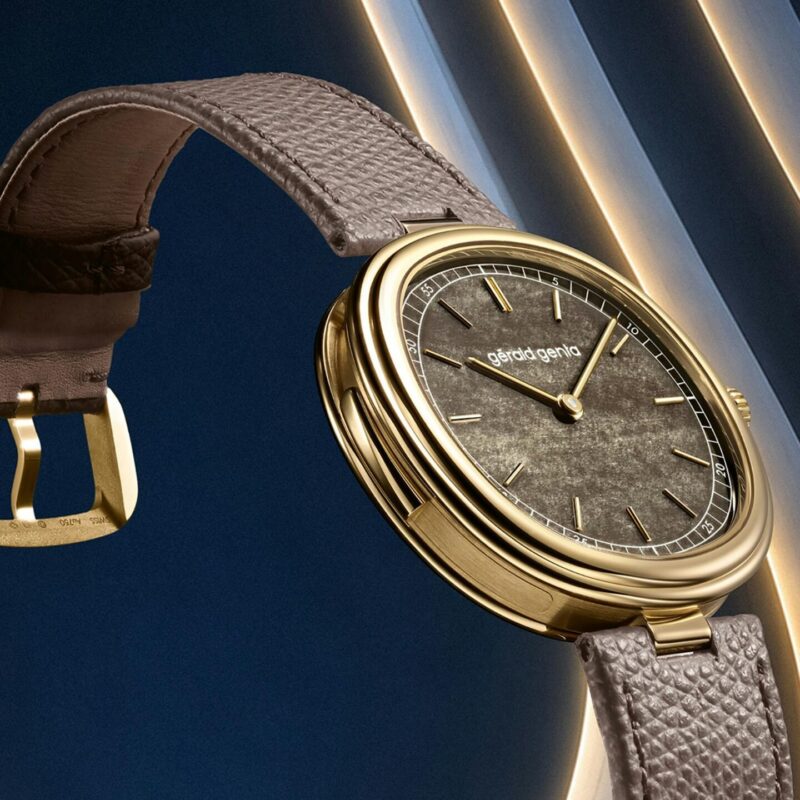 Gérald Genta Geneva Minute Repeater Golden Obsidian: Case Design, Obsidian Dial, and Acoustic Engineering