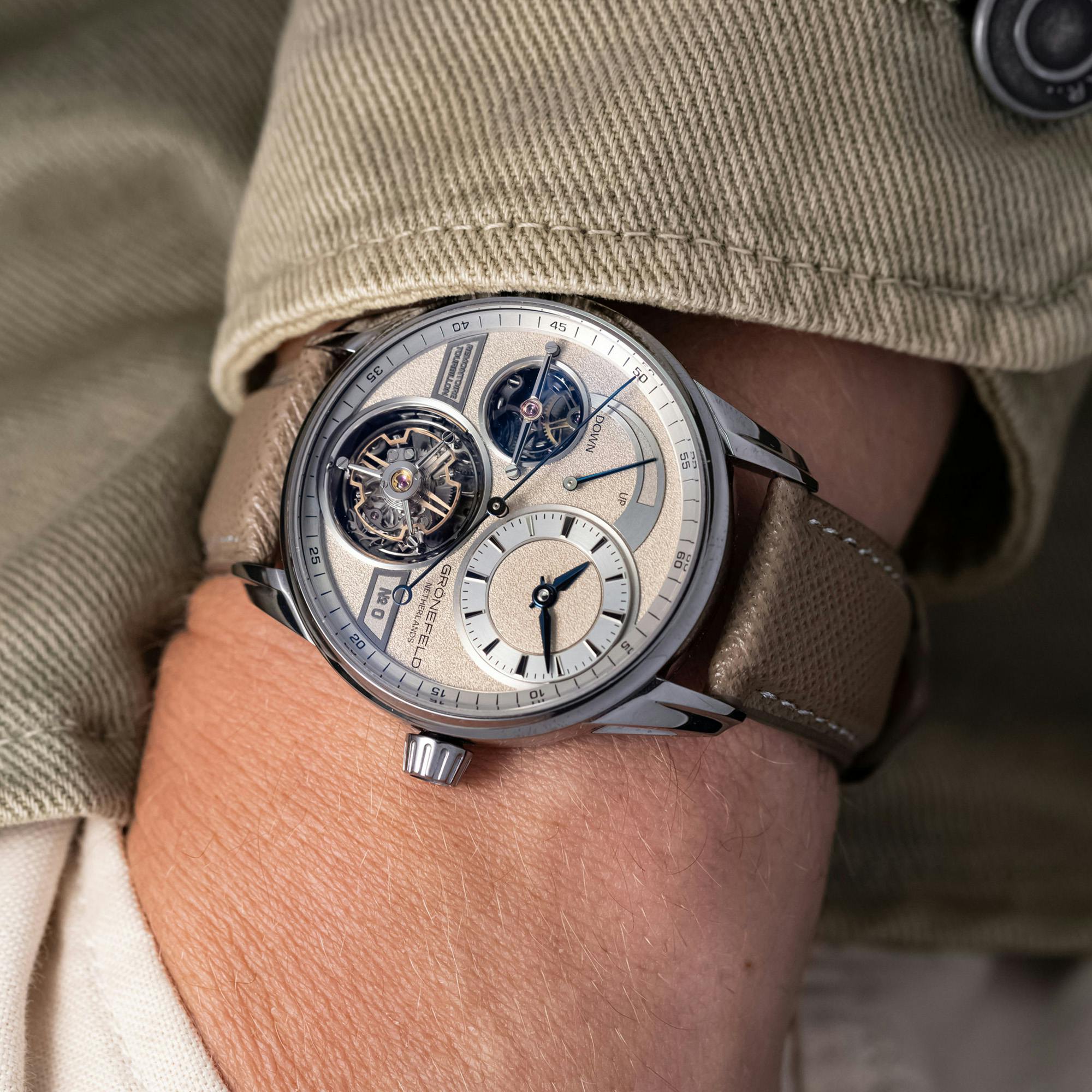Grönefeld 1941 Quadrivium: Four Complications, One 40mm Case, and a New Dial Hierarchy - view 3 (Hodinkee)