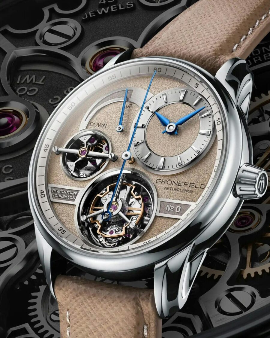 Grönefeld 1941 Quadrivium: quatre complications, un boîtier de 40mm, et une nouvelle hiérarchie de cadran