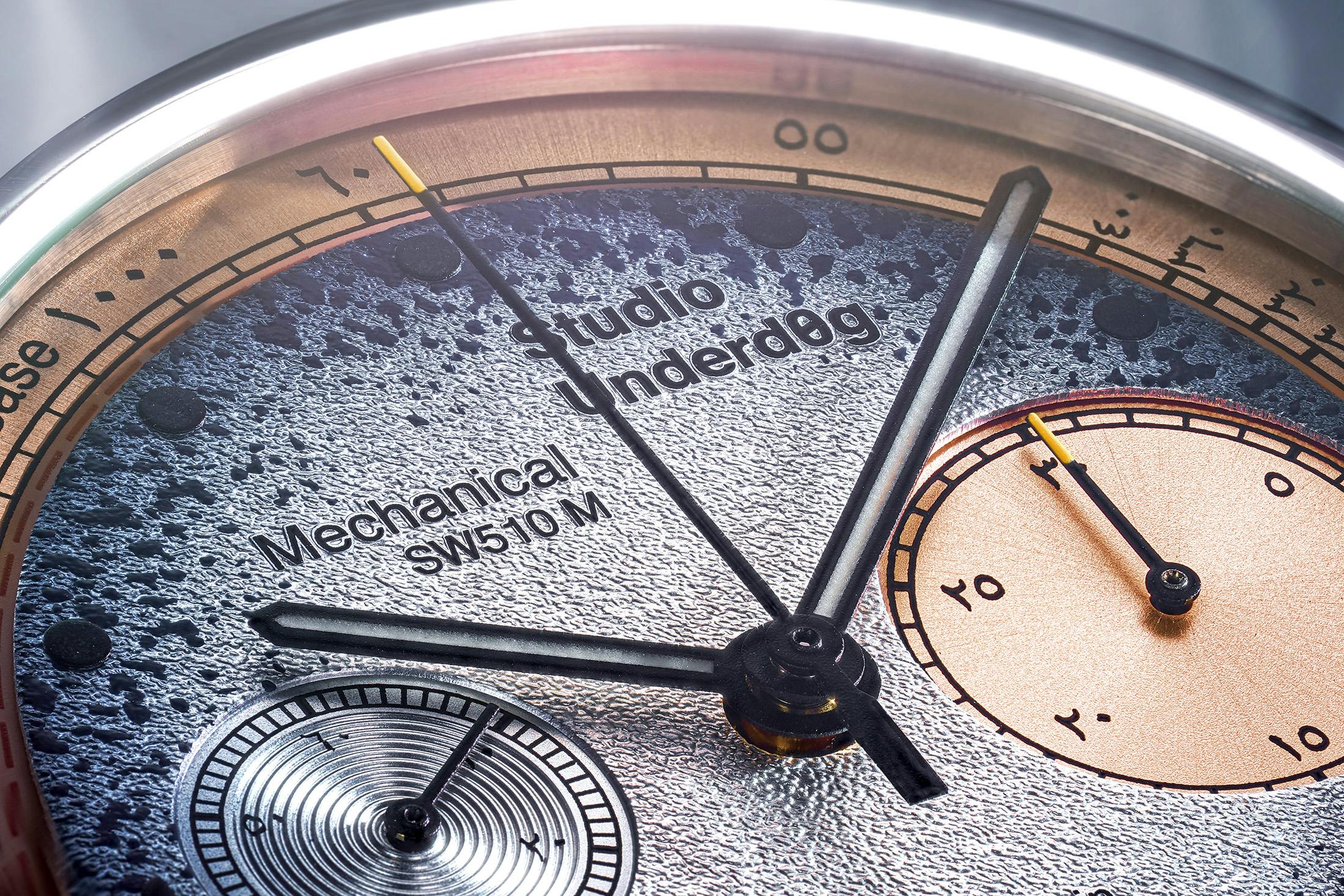 Studio Underd0g x Ahmed Seddiqi Chan3ad: Kingfish Colour Science Meets Case Design - view 3 (Hodinkee)