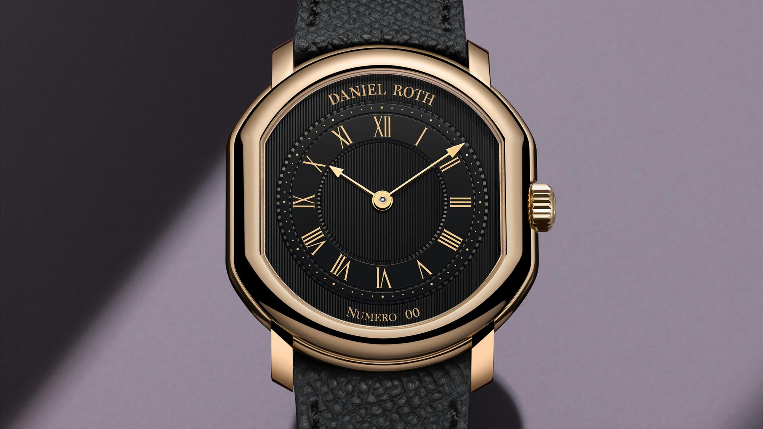 Daniel Roth Extra Plat Rose Gold Gilt Dial: Case Design and Finishing Strategy at La Fabrique du Temps Louis Vuitton - view 1 (Hodinkee)