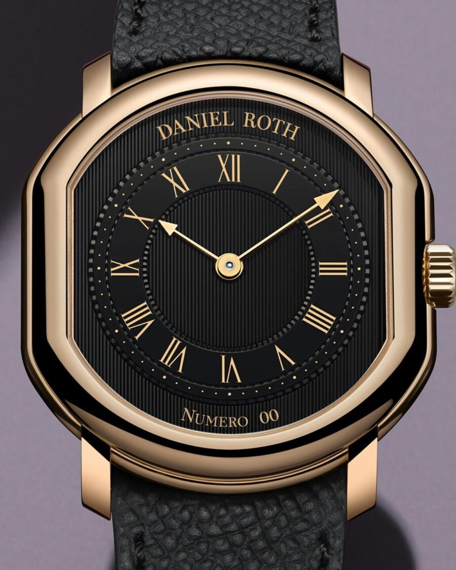 Daniel Roth Extra Plat Rose Gold Gilt Dial: Case Design and Finishing Strategy at La Fabrique du Temps Louis Vuitton