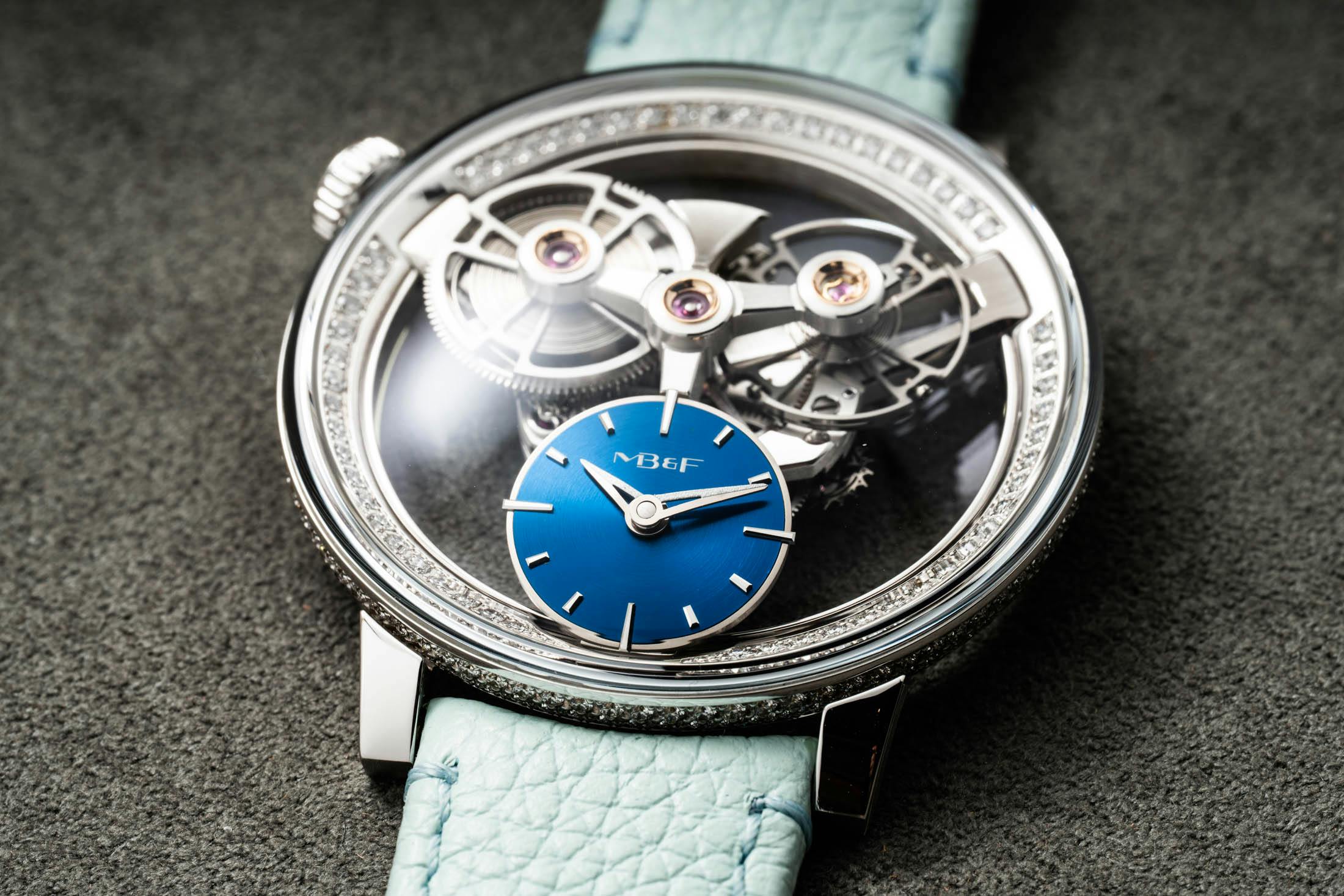 MB&F SP One Pavée: Diamond-Set Case Design Marks a New Direction for the Independent Brand - view 2 (Hodinkee)