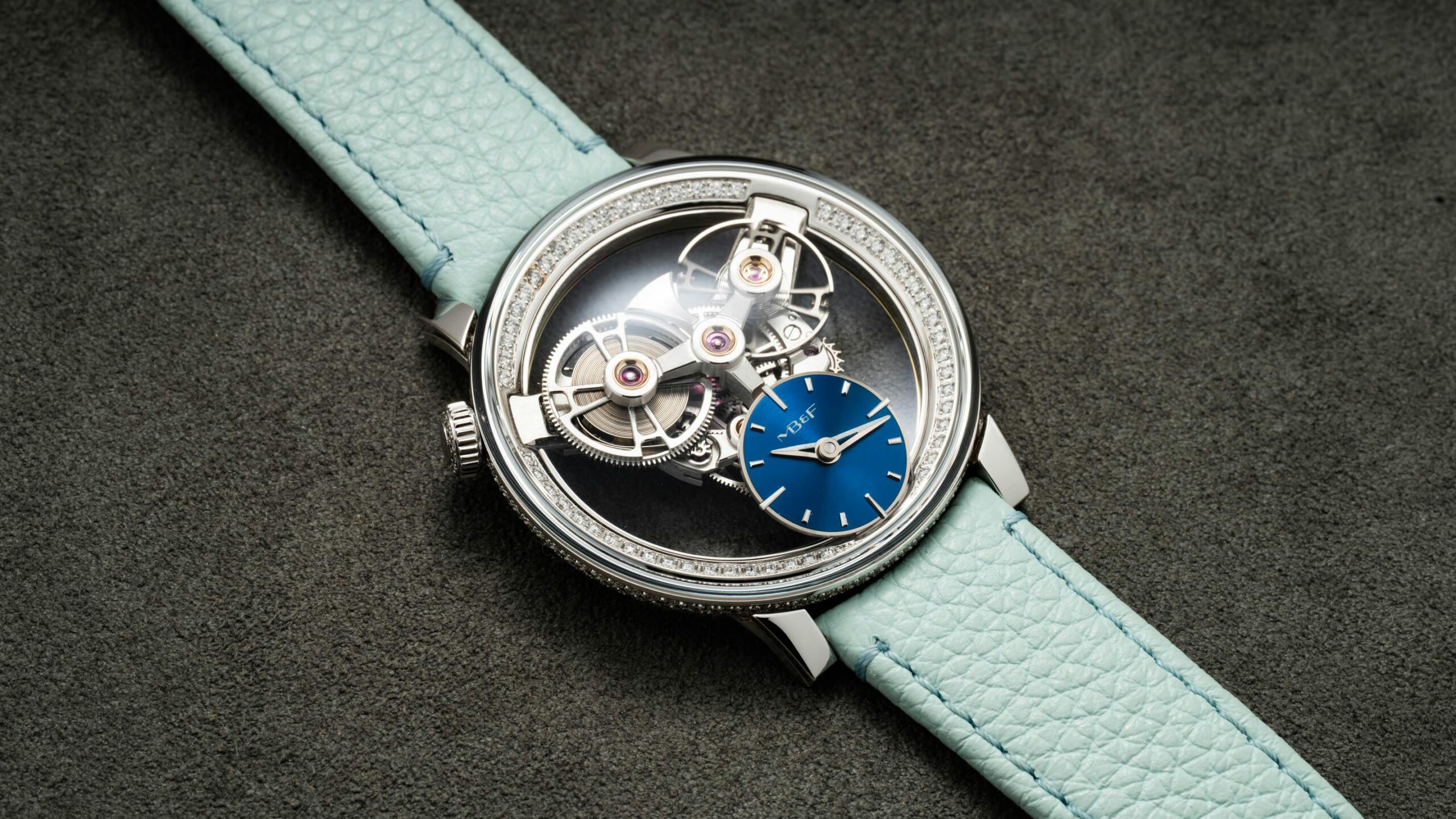 MB&F SP One Pavée: Diamond-Set Case Design Marks a New Direction for the Independent Brand - view 1 (Hodinkee)